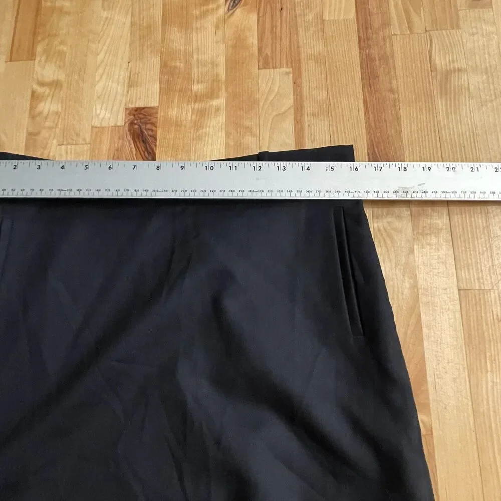 LL Bean Skirt 100% Wool Straight Classic‎ Fit Lined Women’s Sz 10 NWOT